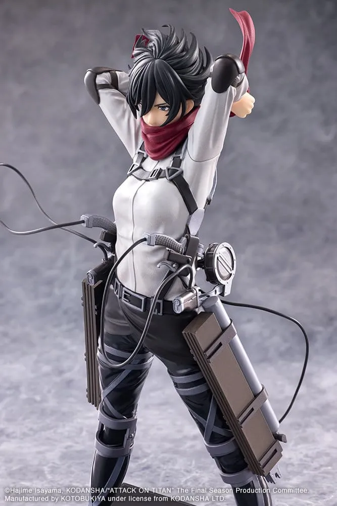 Attack on Titan: The Final Season Oshi Works PVC Figure Mikasa Ackerman The Final Season Ver. 25 cm